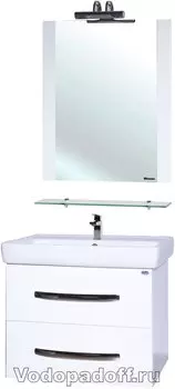 Комплект мебели Bellezza Рокко 80 подвесная, белый