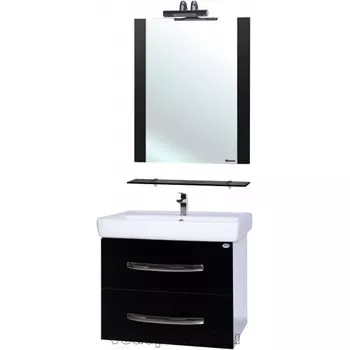 Комплект мебели Bellezza Рокко 80 подвесная, черный