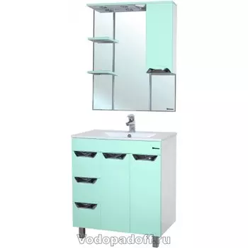 Комплект мебели Bellezza Симона 75, салатовый