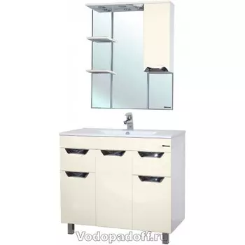 Комплект мебели Bellezza Симона 90, бежевый