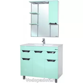 Комплект мебели Bellezza Симона 90, салатовый