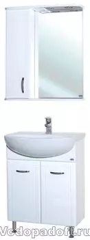 Комплект мебели Bellezza Уют 60 прямая, белая