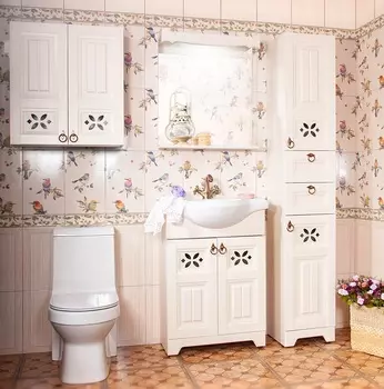 Комплект мебели Бриклаер Кантри 65 Бежевый дуб прованс