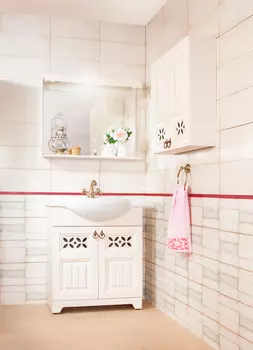 Комплект мебели Бриклаер Кантри 85 Бежевый дуб прованс