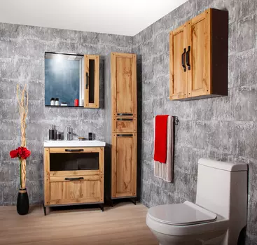 Комплект мебели Бриклаер Лофт 70 Метрополитен грей