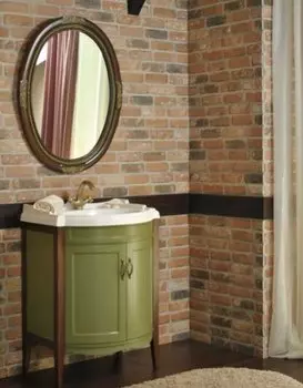 Комплект мебели для ванной Атолл Неаполь verde