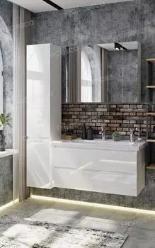 Комплект мебели Francesca Bianco 100 подвесная