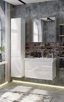 Комплект мебели Francesca Bianco 80 подвесная