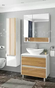 Комплект мебели Francesca Doremi 80, белый/ясень (2 ящика, ум. Гамма 56)