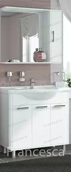 Комплект мебели Francesca Eco 85 белый