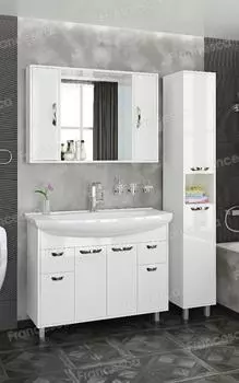 Комплект мебели Francesca Eco Max 105 белый (2 ящ. ум. Элеганс 105)