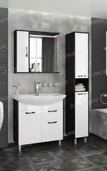 Комплект мебели Francesca Eco Max 80 белый-венге (1 ящ. ум. Балтика 80)