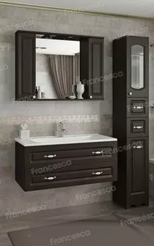 Комплект мебели Francesca Империя П 100-2 подвесной венге