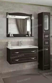 Комплект мебели Francesca Империя П 90 подвесной венге