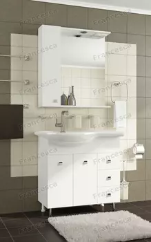 Комплект мебели Francesca Катрин 82 (чаша слева)