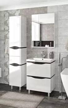 Комплект мебели Francesca Latina 60 белый-венге