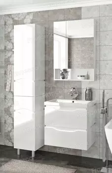 Комплект мебели Francesca Latina 60 подвесной белый