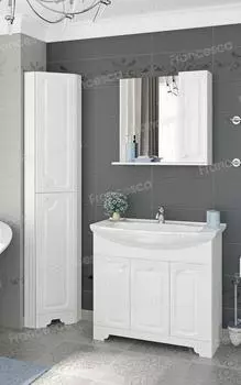 Комплект мебели Francesca Verona 85 белый (3 дв. ум. Элеганс 85)