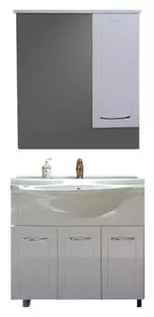 Комплект мебели Grace Ианта 75 белый глянец