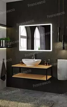 Комплект мебели Loft Теннеси 100 (ум. Гамма 56) черная