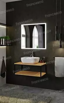 Комплект мебели Loft Теннеси 80 (ум. Купер 56) черная