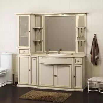 Комплект мебели Opadiris Корсо-оро №6, бежевый