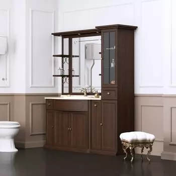 Комплект мебели Opadiris Корсо-оро №7, коричневый