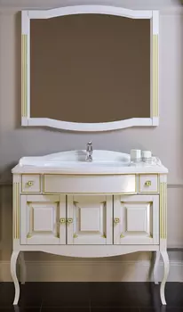 Комплект мебели Opadiris Лаура 100 белый матовый