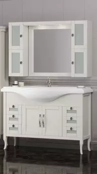 Комплект мебели Opadiris Мираж 120 слоновая кость