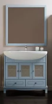 Комплект мебели Opadiris Омега 90, голубой