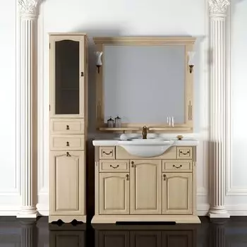 Комплект мебели Opadiris Риспекто 100 слоновая кость