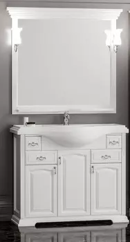 Комплект мебели Opadiris Риспекто 120 белый матовый