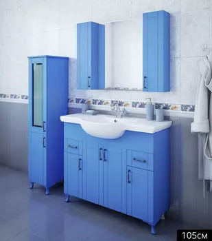 Комплект мебели Sanflor Глория 105 голубая