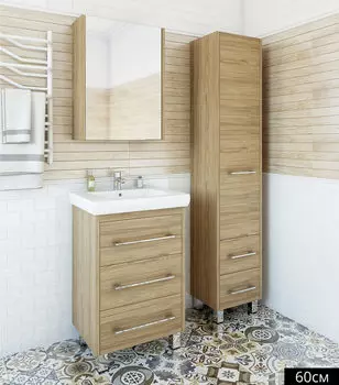 Комплект мебели Sanflor Ларго 60 вяз швейцарский