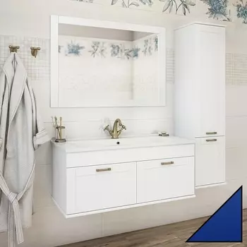 Комплект мебели Sanflor Ванесса 105 подвесная, индиго