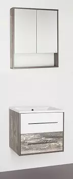 Комплект мебели Style Line Экзотик 65 Plus подвесной, белая, экзотик
