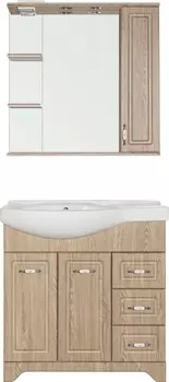 Комплект мебели Style Line Олеандр-2 82 R, напольная, люкс, карпатская ель
