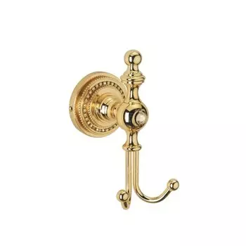 Крючок двойной Boheme Imperiale 10406 золото