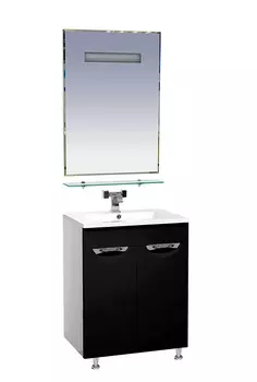 Мебель для ванной 60 15.6 М черная