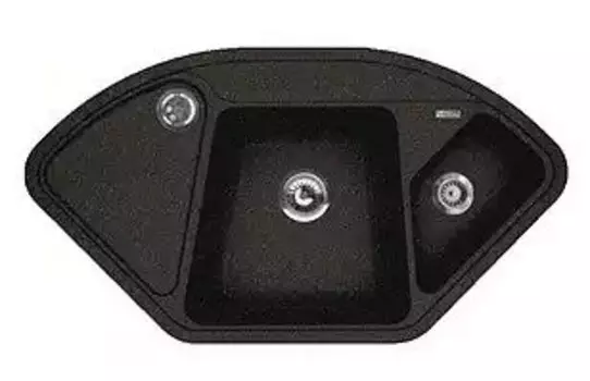 Мойка кухонная Florentina Капри черный