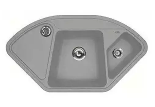 Мойка кухонная Florentina Капри грей