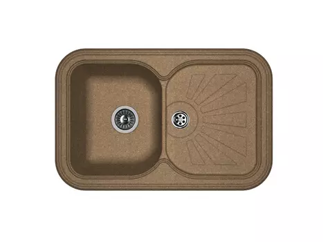 Мойка кухонная Florentina Крит 780 коричневый
