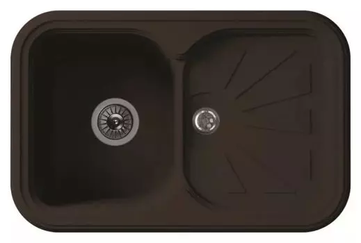 Мойка кухонная Florentina Крит 780 мокко