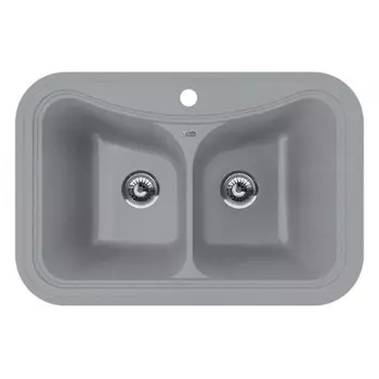 Мойка кухонная Florentina Крит 780А грей