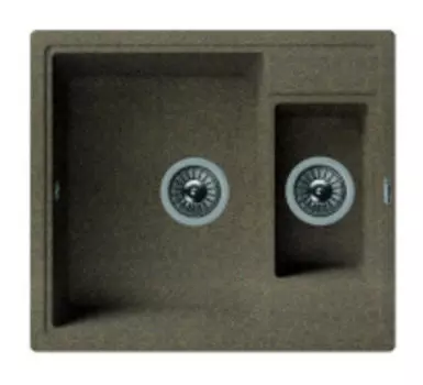Мойка кухонная Florentina Липси 580К коричневый