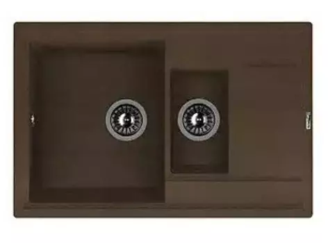 Мойка кухонная Florentina Липси 780К коричневый