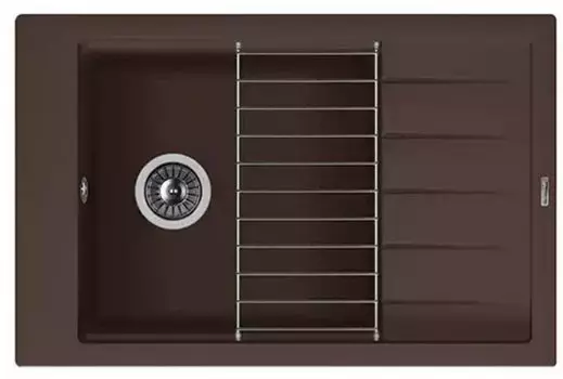 Мойка кухонная Florentina Липси 780Р мокко