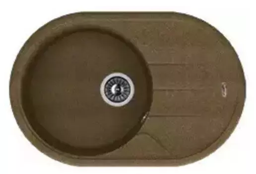 Мойка кухонная Florentina Лотос 780 коричневый