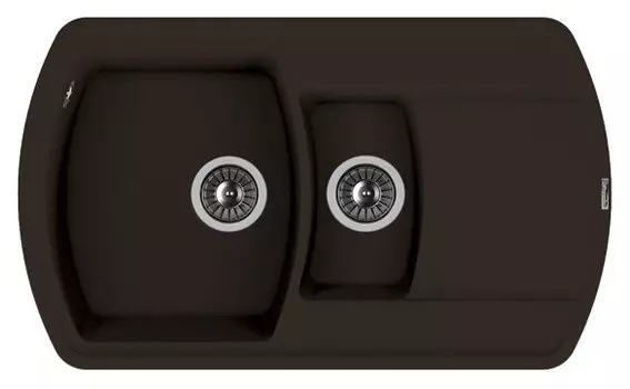 Мойка кухонная Florentina Нире 860К мокко