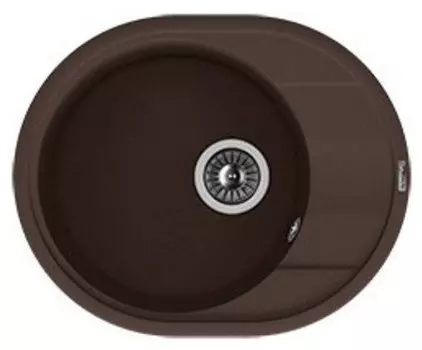 Мойка кухонная Florentina Родос 580 мокко
